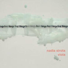 first things first